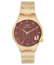 Drewniany zegarek damski Giacomo Design GD08403